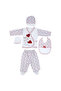Chery Red Heart Rabbit 5 Piece Hospital Exit Set - 2