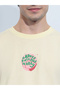 Men Yellow Harry Potter Birthday Cake Graphic Round Neck T-Shirt