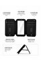 Black Magnetic Adhesive Card Holder with Fixo Stand - 3