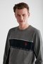 18725 Men's Round Neck Pajama Set - 5