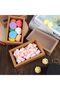 20-pack DIY Rectangle Drawer Kraft Boxes With Clear Lid CT12: 32 * 19.5 * 9cm Cardboard - 6