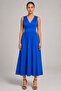 Sleeveless Double-Breasted Collar Dress (B23-00137) - 2