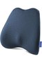 Lumbar Support Pillow Blue, Breathable Mesh Back Cushion