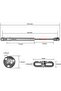 10 PCS Hydraulic Support Cabinet Hinge, 100N Soft Close Gas Strut Lift Support Cabinet Hing - 2