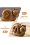 تمثال حلزون خشبي أنيق للزينة المكتبية، ديكور على شكل حيوان، صناعة دقيقة - 3