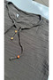Khaki 100% Cotton Muslin Fabric Comfortable Fit Mother's Dress Home Pajamas - 2