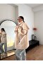 Women's Beige Cloak Detailed Raincoat - 3