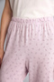 G4621Axpr336 Purple 100% Cotton Boxy Fit Short Sleeve 2-Piece Set - 6