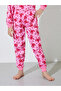 Girls All Over Bow Print Sweatshirt and Cuffed Pants Pyjama Set - 5