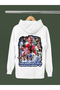 Christiano Ronaldo Printed Cotton Long Sleeved 3-Yarn Hooded Sweatshirt