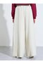 Teen Girls Beige Side piping Detail Wide Leg Joggers - 4