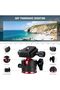 حامل كاميرا ثلاثي القوائم من باسيكس للسفر، حامل كاميرا DSLR خفيف الوزن ومحمول بطول 72 بوصة، مع رأس كروي، متوافق مع نظام أركا - 5