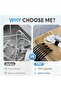 5 Pcs Silicone Cable Organizer Management, Button Design, Lightweight & Portable, Cord Holde - 5