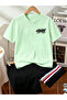 Kids Short Sleeve Cotton T-Shirt with Graphic Print