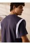 Men Color Block Oversized Round Neck T-Shirt - 2