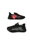 -- Men's Black Non-Slip Orthopedic Sole Daily Anarok Sports Shoes