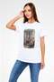 Petra White Unisex T-Shirt T-Shirt - 3