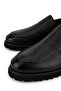 Men's Genuine Leather Brown Loafer Shoes - 3