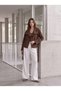 Women's Reglan Sleeves Suede Coat - 2