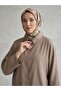 Zippered Pocket Poncho-Mink - 3