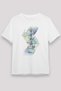 Eiffel Tower White Unisex T-Shirt T-Shirt