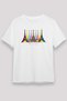Eiffel Tower White Unisex T-Shirt T-Shirt