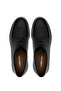Men's Genuine Leather Black Classic Shoes - 5