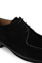 Men's Genuine Leather Black Suede Classic Shoes - 7