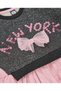 Girl's Pink Tulle Dress - 4