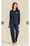 Women'S, Modal, Long Sleeve, (Socks Included), Pajama Set. (Sizes Priced Separately) - 2