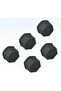 ASUBHA 20PCS Car Wheel Nut Caps, 19mm Lug Nut Covers, Hexagonal Tire Nut Covers, Inner Hex Plastic W - 6