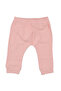 Unisex Pink Ribbed Knotted Beret Little Me Self Gloves 3 Piece Set - 3