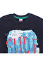 Boy's Navy Red South Shore Written Shorts 2-Piece Set - 2