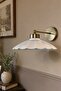 Risso White Flat Body Sconce Metal Rustic E27 Single Cafe Boutique Lamp Lighting - 5