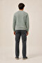 Takes Crew Neck Winter Regular Fit Sweatshirt Mint - 4