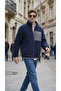 Men's Lamb Winter Welsoft Plush Fabric Jacket with Full Zipper and Front Pocket