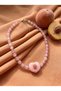 Peach Charm Fruit Necklace - 2
