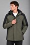 Double Color Softshell Winter Coat with Fur Inside Pldp 3041_50525-1 - 3