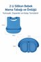 Baby Silicone Vacuum Food Plate Spoon Bib Set - 4