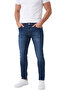 Men's Slim Fit Lycra Dark Navy Blue Jeans – Narrow Leg Slim Stretch Jeans 2608306