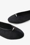 Charity Women's Ballet Flats - Black Velvet - 4