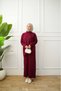 Innerwear Dress Cardigan Knitwear Set Anka261056 - 4