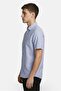 Men Regular Fit Short Sleeve Plain Casual Shirt, Blue - 3