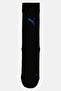 Men 1 Pair Brand Logo Football Crew Socks, Black - 4