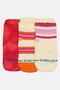 Toddlers Boy 3 Pair Stripe Crew Socks, Multicolor