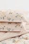 Farida 100% Cotton Double Sleeping Set - Salmon - 5