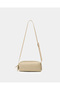 London Ivy Genuine Leather Daily Use Women's Shoulder Bag - Beige - 2