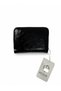 Luxury Wallet with Magnets in Patent Leather and Faux Leather, Poqus Coin and Money Wallet with Card Holder