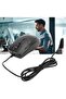ماوس USB سلكي، بصري بدقة 1200 نقطة في البوصة، أسود، مريح، صامت، محمول، للابتوب، سطح المكتب - 4