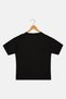 Kids Boy Graphic Print Short Sleeve T-Shirt, Black - 3